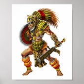 Poster Aztec Jaguar (Devant)