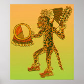 Poster Aztec Jaguar (Devant)