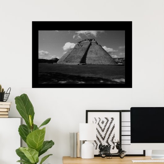 Poster Aztec Mexique (Bureau à domicile)