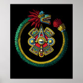 Poster Aztec Ouroboros (Devant)