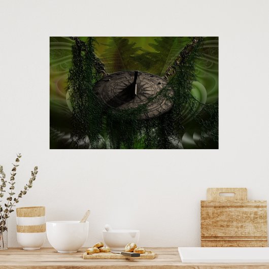 Poster Aztec Sundial (Cuisine)