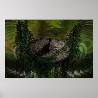 Poster Aztec Sundial