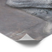 Poster Aztec Warrior Stone graver (Coin)