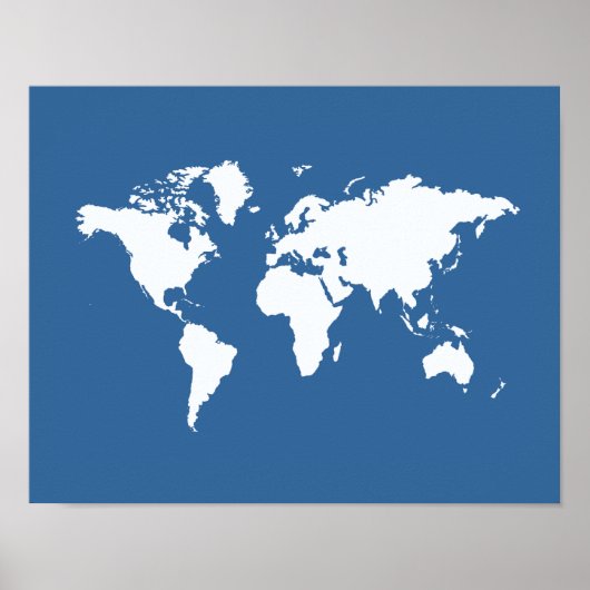 Poster Azure Elegant World (Devant)