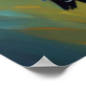 Poster Azure Kingfisher (Coin)