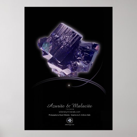 POSTER AZURITE & MALACITE (Devant)