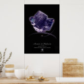 POSTER AZURITE & MALACITE (Cuisine)
