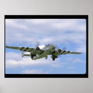 Poster B25, bons avions de View_WWII d'avant