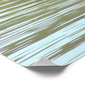 Poster B4 Pélican blanc (Coin)