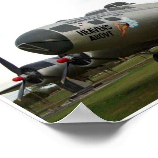 Poster B-17 Art du nez (Coin)