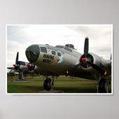 Poster B-17 Art du nez (Devant)