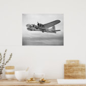 Poster B-17 "Forteresse Volante" (Cuisine)