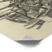 Poster B-17 Gunner taille (Coin)