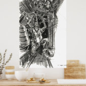 Poster B-17 Radio Gunner 1942 (Cuisine)