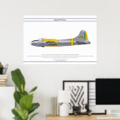 Poster B-17G Brésil 1 (Bureau à domicile)