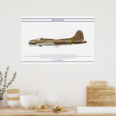 Poster B-17G Israël 1 (Cuisine)