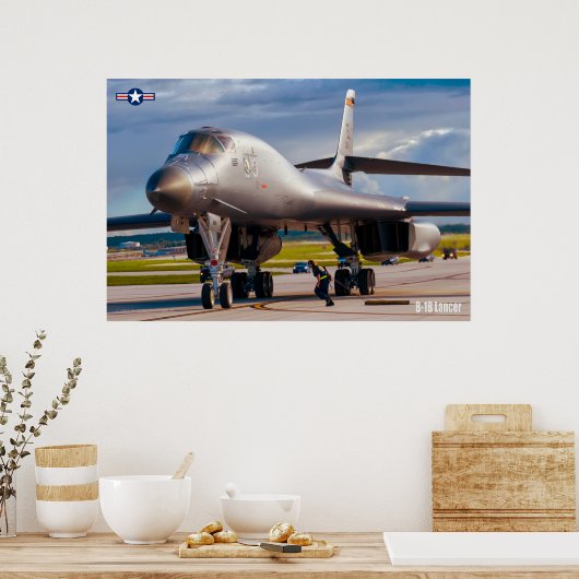 POSTER B-1B LANCER (Cuisine)