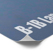 POSTER B-1B LANCER (Coin)