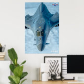 POSTER B-1B LANCER (Bureau à domicile)