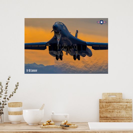 POSTER B-1B LANCER (Cuisine)