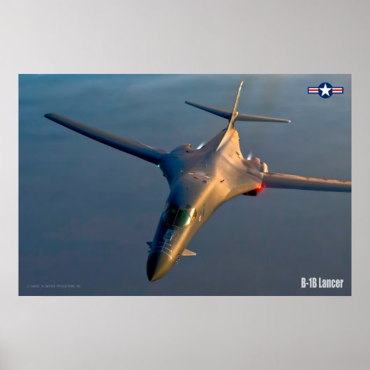 POSTER B-1B LANCER (Devant)