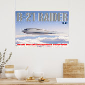 POSTER B-21 RAIDER (Cuisine)