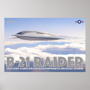POSTER B-21 RAIDER