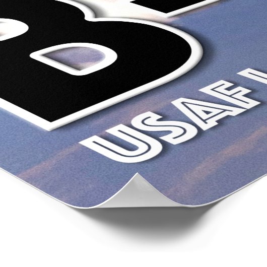 POSTER B-21 RAIDER (Coin)