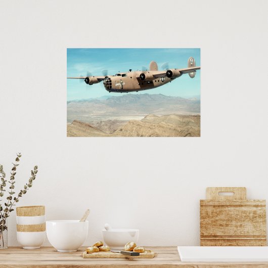 Poster B-24 Liberator (Cuisine)