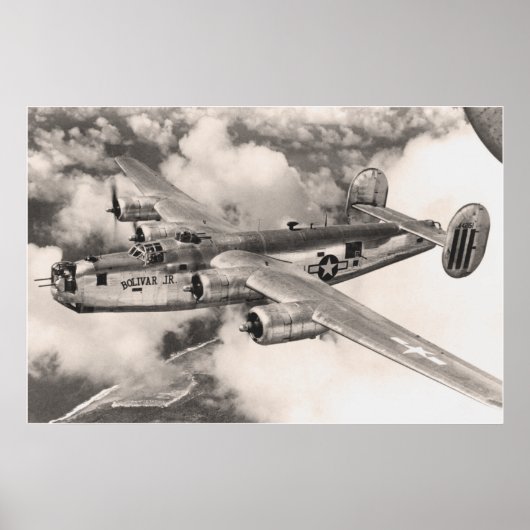 Poster B-24 sur la patrouille (Devant)