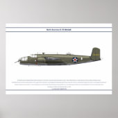 POSTER B-25 USA (Devant)