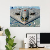 POSTER B-2 SPIRIT (Bureau à domicile)