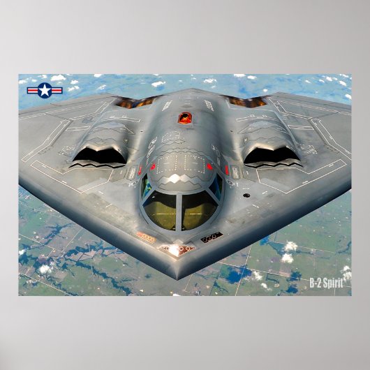POSTER B-2 SPIRIT (Devant)