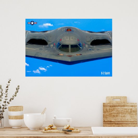 POSTER B-2 SPIRIT (Cuisine)