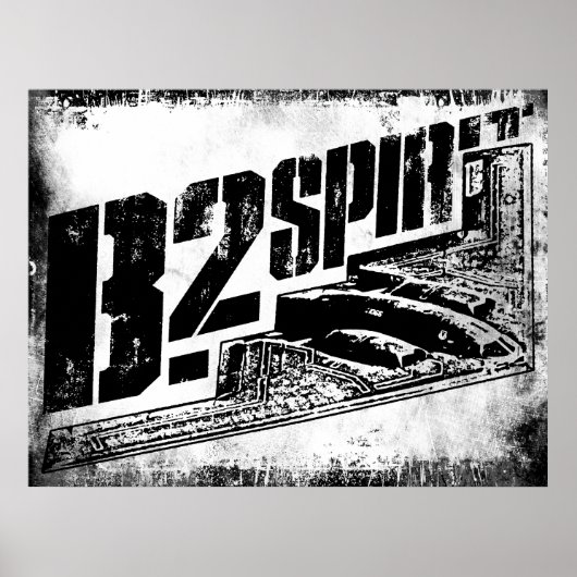 Poster B-2 Spirit (Devant)