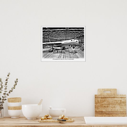 Poster B-36 Aéronefs de qualité Peacemaker (Cuisine)