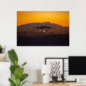 Poster B-52 Coucher de soleil de stratoforteresse (Bureau à domicile)