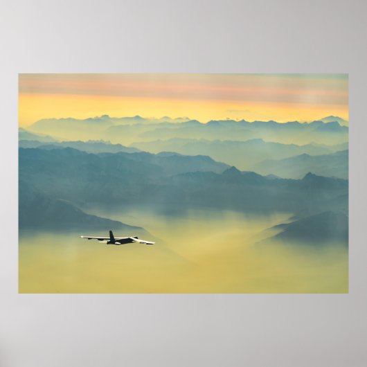 Poster B-52 Stratoforteresse dans le Mist (Devant)