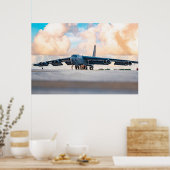 Poster B-52 Stratoforteresse Twilight (Cuisine)