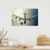 Poster B-52 Stratofortress Aircraft (Cuisine)