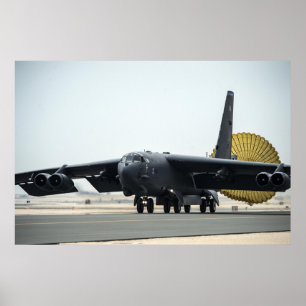 Poster B-52 Stratofortress Aircraft