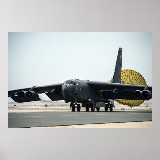 Poster B-52 Stratofortress Aircraft (Devant)
