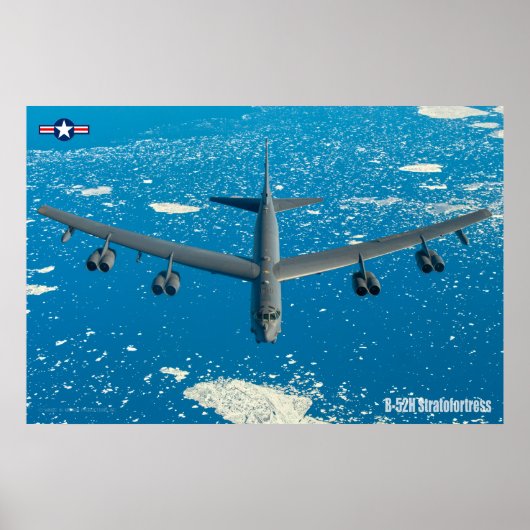 POSTER B-52H STRATOFORTRESS (Devant)