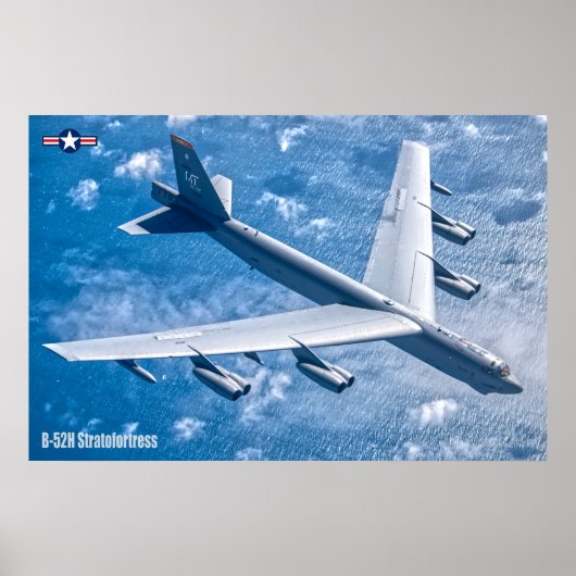 POSTER B-52H STRATOFORTRESS (Devant)