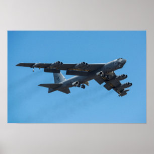 Poster B-52H Stratofortress Aircraft