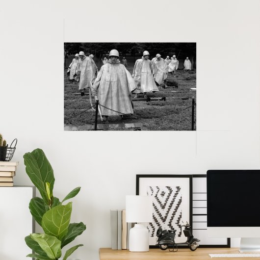 Poster B&B Coréen War Memorial (Bureau à domicile)