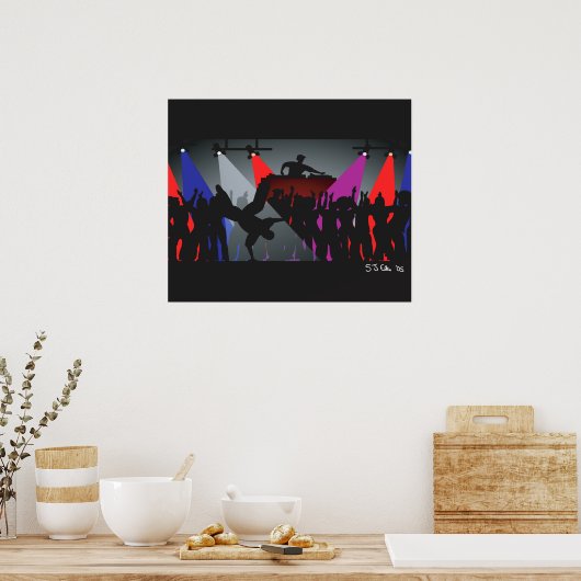 POSTER B BOY BREAK (Cuisine)