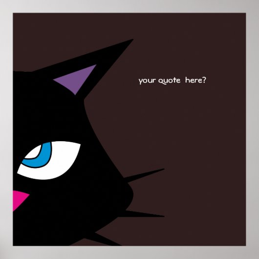 POSTER B-CAT (Devant)