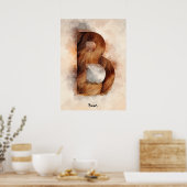 Poster B est pour ours (Cuisine)