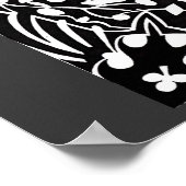 Poster B et W Art (Coin)